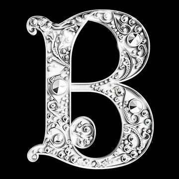 The letter B was rendered with a clear, perfect, and curvy elegance. - Generative AI
