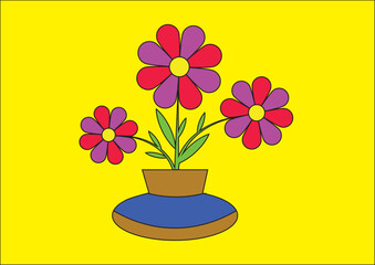flowers in vase