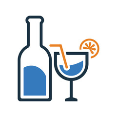 Beverage, drink icon.