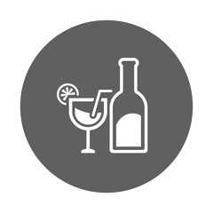 Beverage, drink icon.