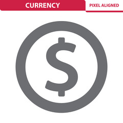 Currency Icon. Dollar Symbol