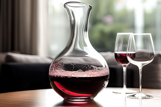 A fancy wine decanter was created - generative ai.
