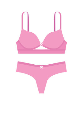 Pink Underwear Images – Browse 72 Stock Photos, Vectors, and Video
