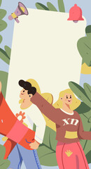 Business people working in flat vector concept operation hand drawn illustration
