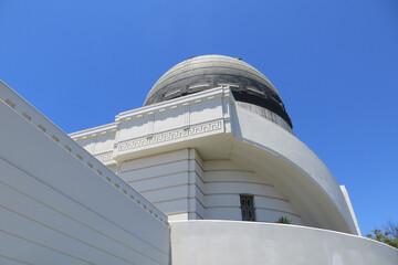 The Griffith Observatory is an observatory in Los Angeles, California on the south-facing slope of...