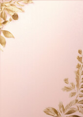 Obraz premium letter , paper , flower , pink , generated by AI