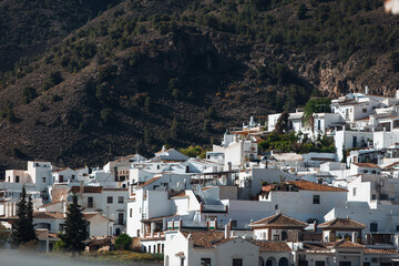 Fototapeta na wymiar Frigiliana small city at the mountains of Malaga Spain