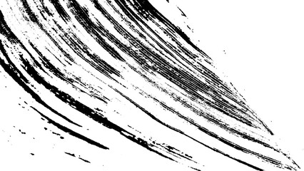 Vector  sroke texture. Distressed uneven grunge background. Abstract distressed vector illustration. Overlay over any design to create interesting effect and depth. Black isolated on white. EPS10