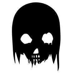 black and white of icon shape