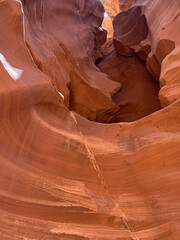Antelope Canyon X is a slot canyon in Page, Arizona, USA, located in the exact same Antelope Canyon as the famous Upper and Lower Antelope Canyons.