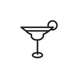 Circus Drink Mask Outline Icon