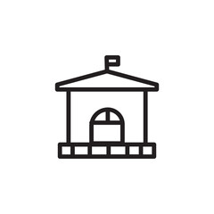 Circus Kid Toy Outline Icon