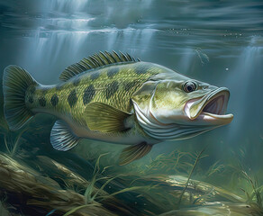 Obraz premium fish in the water