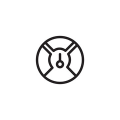 Fast Vehicle Car Outline Icon