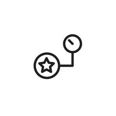 Tire Tool Wheel Outline Icon