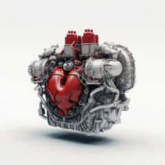 engine powered by heart
