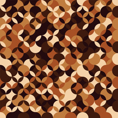 Vector Retro Colors Abstract Background