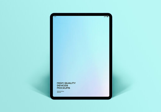 Tablet Mobile Display Computer Screen Device Mockup Template