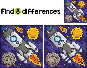 Space Shuttle Find The Differences