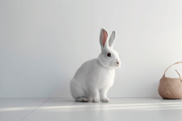 rabbit white