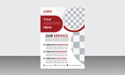 modern flyer design template