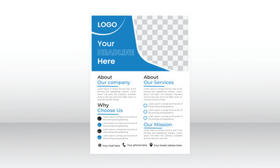  modern flyer design template