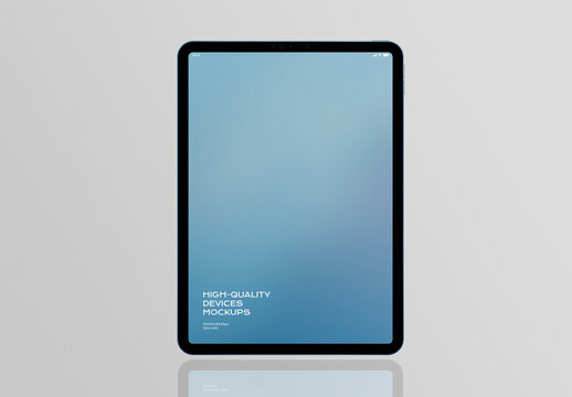 Tablet Mobile Display Computer Screen Device Mockup Template