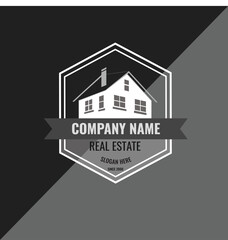 Real Estate Logo, House Logo, Property icon