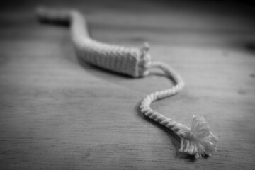 Rope on the floor