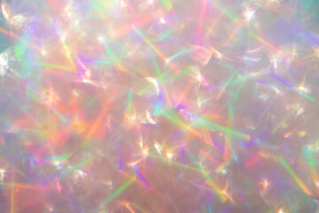 Abstract defocused pink background with shining glitter.Good as overlay layer.