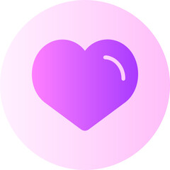 love gradient icon