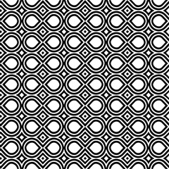 Abstract background with repeat pattern . Black and white color.  Perfect for site backdrop, wrapping paper, wallpaper, textile and surface design. 