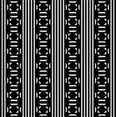 Abstract background with repeat pattern . Black and white color.  Perfect for site backdrop, wrapping paper, wallpaper, textile and surface design. 