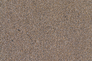 Fondo con arena de playa marrón en un día de verano