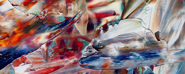 Abstract art background. Modern, contemporary art. Colorful canvas. Wall decor background . Color texture. Hand drawn oil painting on canvas.