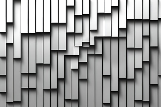 black and white block abstract formation background 
