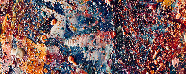 Abstract art background. Modern, contemporary art. Colorful canvas. Wall decor background . Color texture. Hand drawn oil painting on canvas.