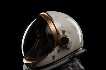 Obraz premium Astronaut costume illustration, background. Generative AI
