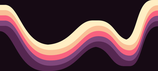 wave stripe line pattern background design vector template for digital lux business banner invitation luxury voucher prestigious gift certificate