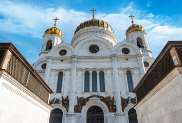 Cathedral of Christ the Saviour in Moscow city, Russia