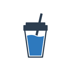 juice Cup icon - plastic Cup icon - drink Cup icon