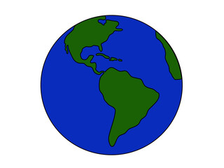 earth globe icon