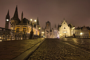 St Michael's Bridge in Ghent 