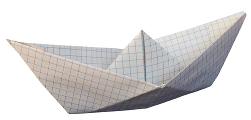 toy paper boat transparent PNG