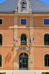 Fototapeta na wymiar France, city hall of Hautefort in Dordogne