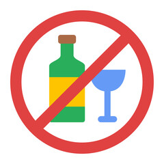 No Alcohol Icon