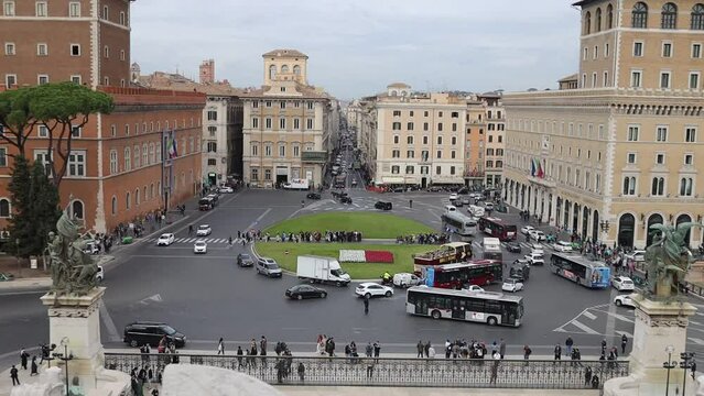 Piazza Venezia, Rome Italy