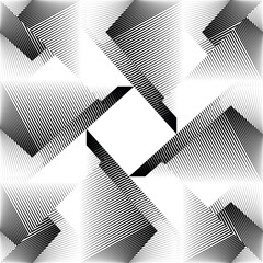 abstract halftone lines background, creative geometric dynamic pattern, vector modern design texture