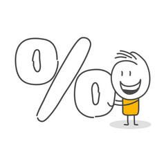 Stick figures. Alphabet. Isolated on white background. Hand drawn Doodle Line Art Cartoon Design character.