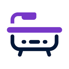 bathtub icon for your website, mobile, presentation, and logo design.